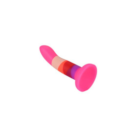 Gode ventouse 6 couleurs rose 